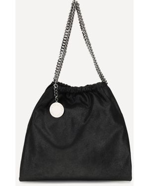 Stella McCartney Borsa A Spalla Falabella Media Drawstring - Nero