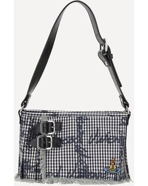 Vivienne Westwood Borsa A Spalla Heather - Bianco