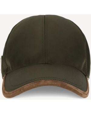Prada Re-Nylon Baseball Hat - Green