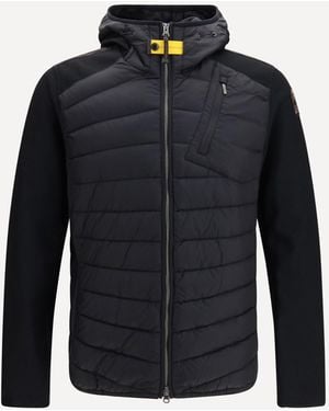 Parajumpers Jacket Nolan Hybrid With Hood - Blue