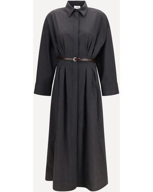 P.A.R.O.S.H. P. A.R. O. H. Fitted Dress - Black