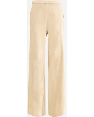 Forte Forte Forte_Forte Velvet Trousers - Natural