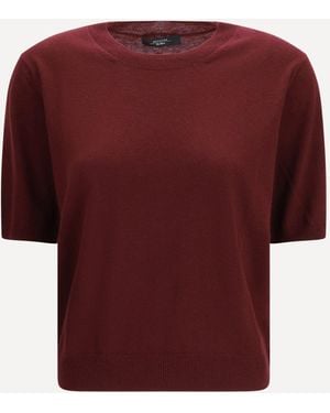 Weekend by Maxmara Marea Wool T-Shirt - Red