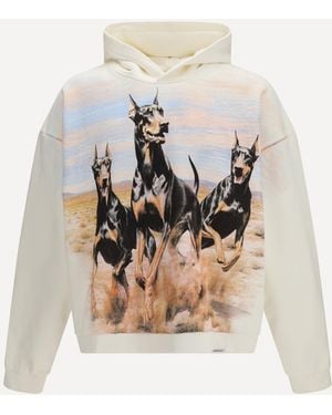 Represent Western Dobermans Hoodie - White
