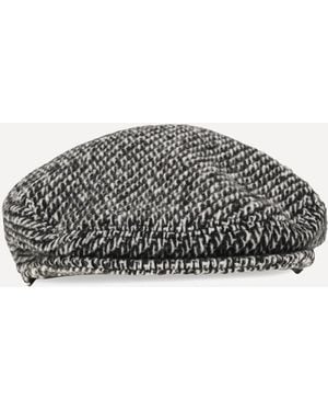 Dolce & Gabbana Wool-Blend Flecked Flat Cap - Gray