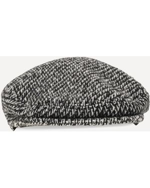 Dolce & Gabbana Wool-Blend Flecked Flat Cap - Grey
