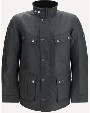 Barbour Duke Wax Jacket - Black