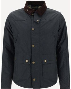 Barbour Reelin Wax Jacket - Black
