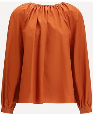 Marni Cotton Blouse - Orange