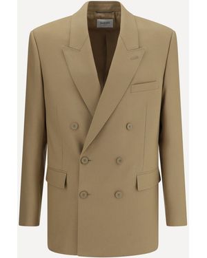 Saint Laurent Giacca Blazer - Neutro