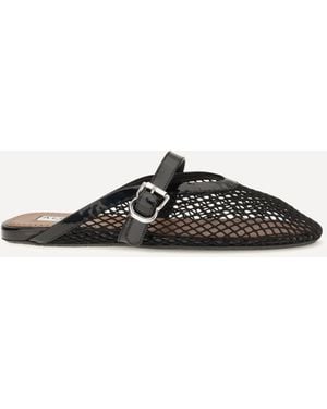 Alaïa Mesh Mules - Black