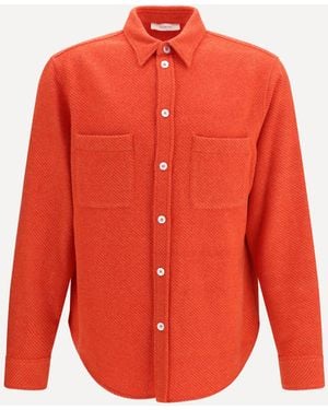 Umit Benan Trutz Cashmere Shirt - Orange