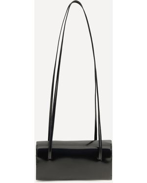 Faune Mie Brushed Leather Shoulder Bag - White
