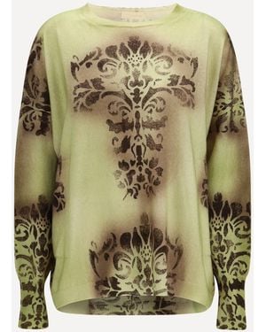 Verybusy Cashmere Crew-Neck Jumper - Green