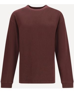 Dolce & Gabbana Maglia A Maniche Lunghe Girocollo - Viola