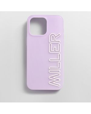 BaubleBar Fine Line Custom Iphone Case - Purple