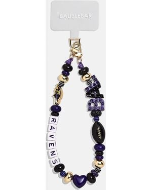 BaubleBar Nfl Beaded Phone Charm - White