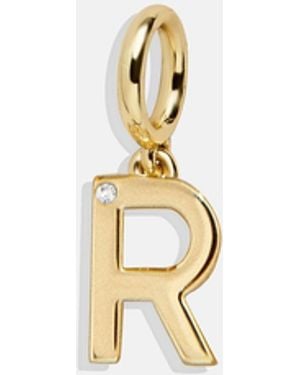 BaubleBar Classic Initial Cluster Charm - White