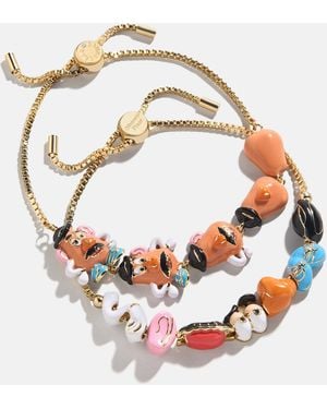 BaubleBar Disney Pixar Mr. Potato Head Bracelet Set - Pink