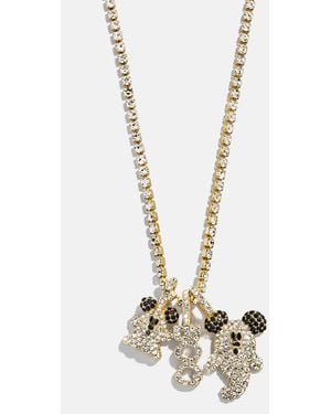 BaubleBar Disney Mickey Mouse Ghost Charm Necklace - White