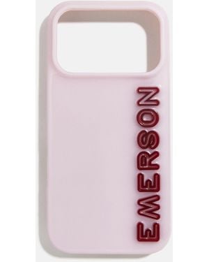 BaubleBar Fine Line Custom Iphone Case - Pink