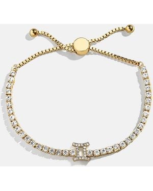 BaubleBar Zodiac Tennis Bracelet - White