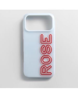 BaubleBar Fine Line Custom Iphone Case - White