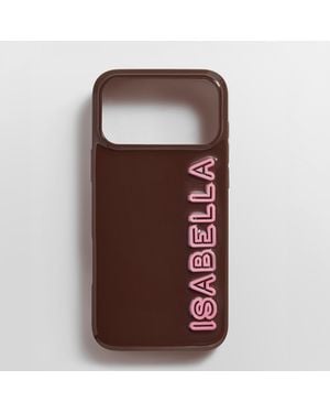 BaubleBar Fine Line Custom Iphone Case - Brown