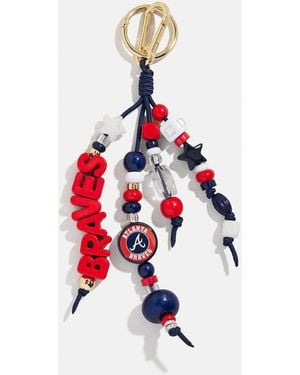 BaubleBar Mlb Beaded Bag Charm - White