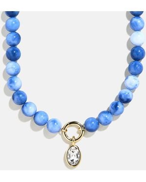 BaubleBar Janette Beaded Ring Necklace - Blue