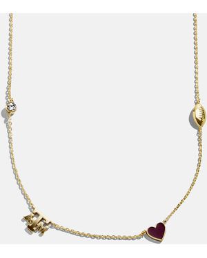 BaubleBar Texas A&m College Spaced Charm Necklace - Natural