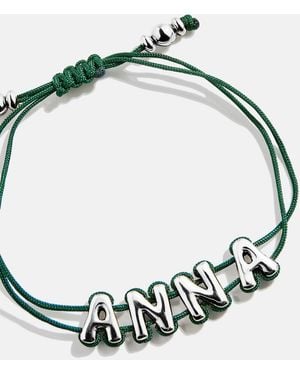 BaubleBar Wrapped Up Bubble Waterproof Custom Cord Bracelet - Black