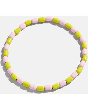 BaubleBar Brighten Up Enamel Beaded Bracelet - Metallic