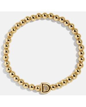 BaubleBar Initial Pisa Custom Bracelet - Metallic