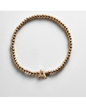BaubleBar Bubble Letter Pisa Bracelet - Metallic