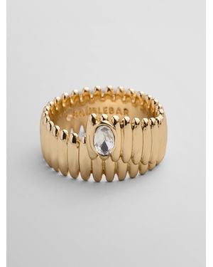 BaubleBar Mona Gold Wrap Ring - Metallic