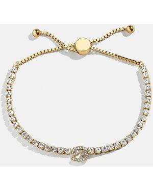 BaubleBar Zodiac Tennis Bracelet - White