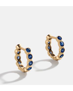 BaubleBar Jessica 18k Gold Birthstone Earrings - Metallic