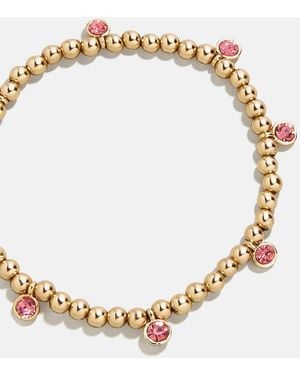 BaubleBar Birthstone Pisa Bracelet - White