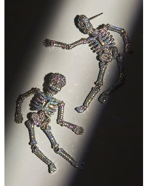 BaubleBar Bone-a-fide Hottie Earrings - Black