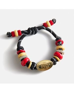 BaubleBar Nfl Knotty Logo Bracelet - Red