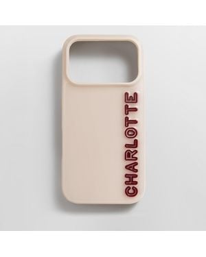 BaubleBar Fine Line Custom Iphone Case - White