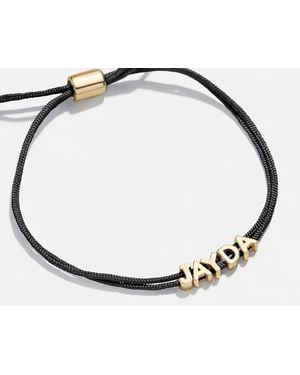 BaubleBar Custom Cord Bracelet - Black