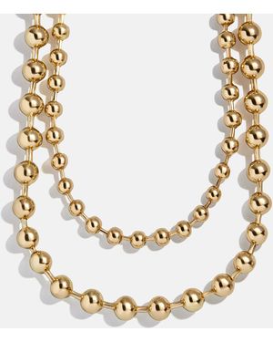 BaubleBar Pisa Layered Necklace - Metallic