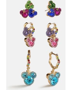 BaubleBar Disney Mickey Mouse Christmas Lights Earring Set - Multicolor