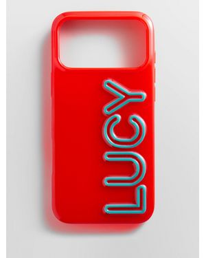 BaubleBar Fine Line Custom Iphone Case - Red