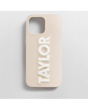 BaubleBar Block Font Custom Iphone Case - White
