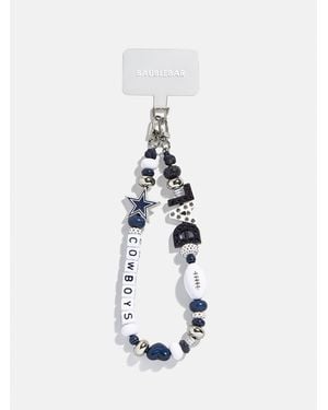 BaubleBar Nfl Beaded Phone Charm - White