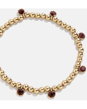 BaubleBar Birthstone Pisa Bracelet - White