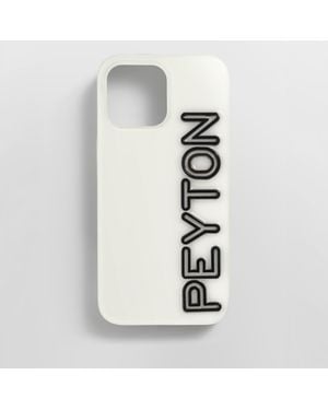 BaubleBar Fine Line Custom Iphone Case - White